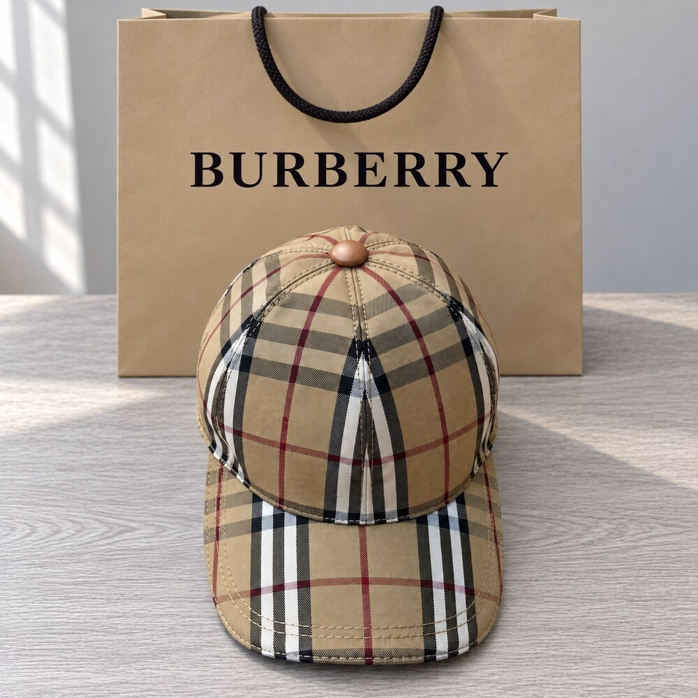 Burberry Vintage Check Baseball Cap